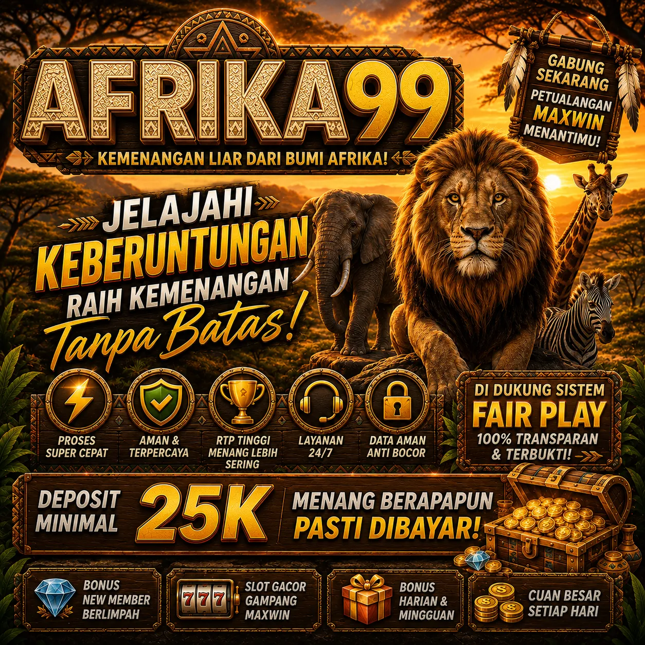 Afrika99 Banner
